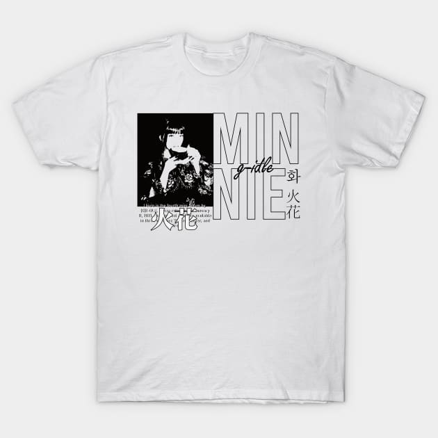 Minnie G-IDLE streetwear T-Shirt by tukuyss.id